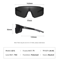 VIAHDA Nouvelles lunettes de soleil polarisées pour hommes, pour la pêche, l'escalade, la conduite, et pour femmes, pour la pêche, la course à pied, le ski, protection UV400 5