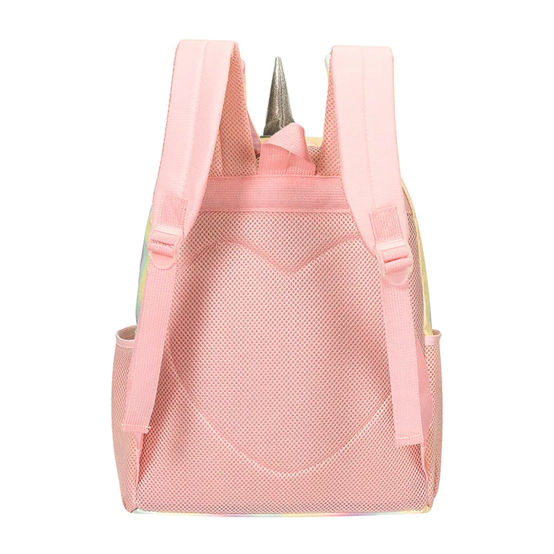 New Pattern Cartoon Unicorn School Bags Backpack Suit for Student Girl High-capacity Cartoon Princess Backpack Children Bag