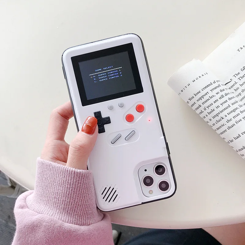 ゲームボーイ電話ケース用6 7 8プラス保護ゲームをプレイテトリススーパーマリオカバーxr Xs 11 12プロマックス Phone Case Covers Aliexpress