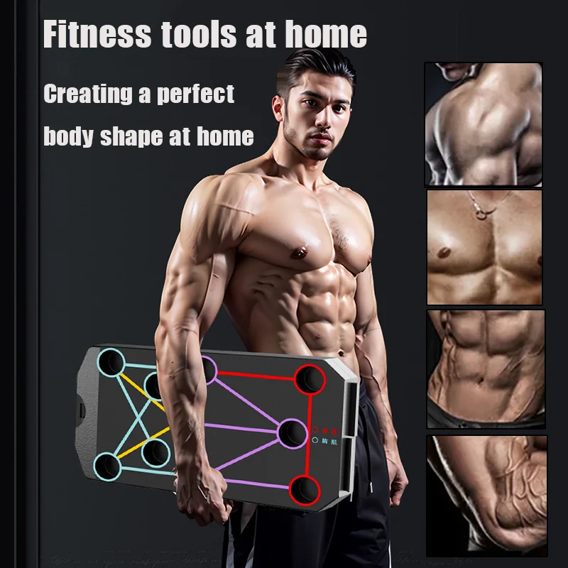 Push Up Board Multi-Function Push Up Bar Handles Professional Home Workout Gym Equipment Strength Training