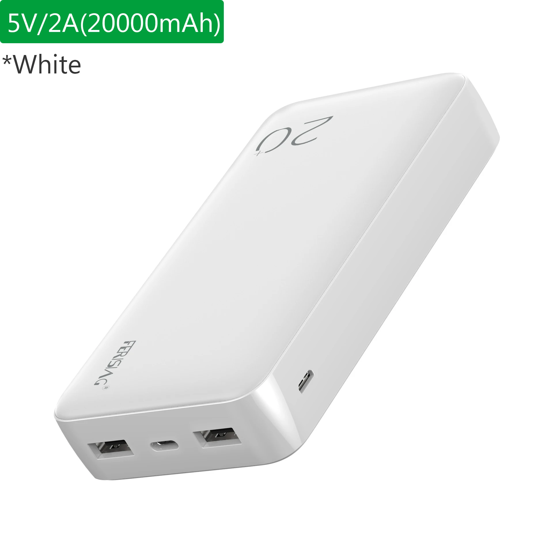 powerbanks FERISING 18W Power Bank 20000mAh Portable External Battery Fast Quick Charger QC PD 3.0 20000 mah Phone Tablet Laptop PowerBank good power bank Power Bank