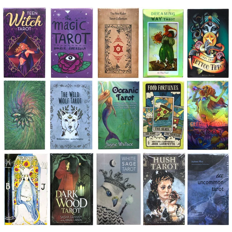 

Tarot Deck Oracles Cards Tarot Deck For Women Girls Cards Game Board Game Tarot Deck Paper Card Game Entertainment