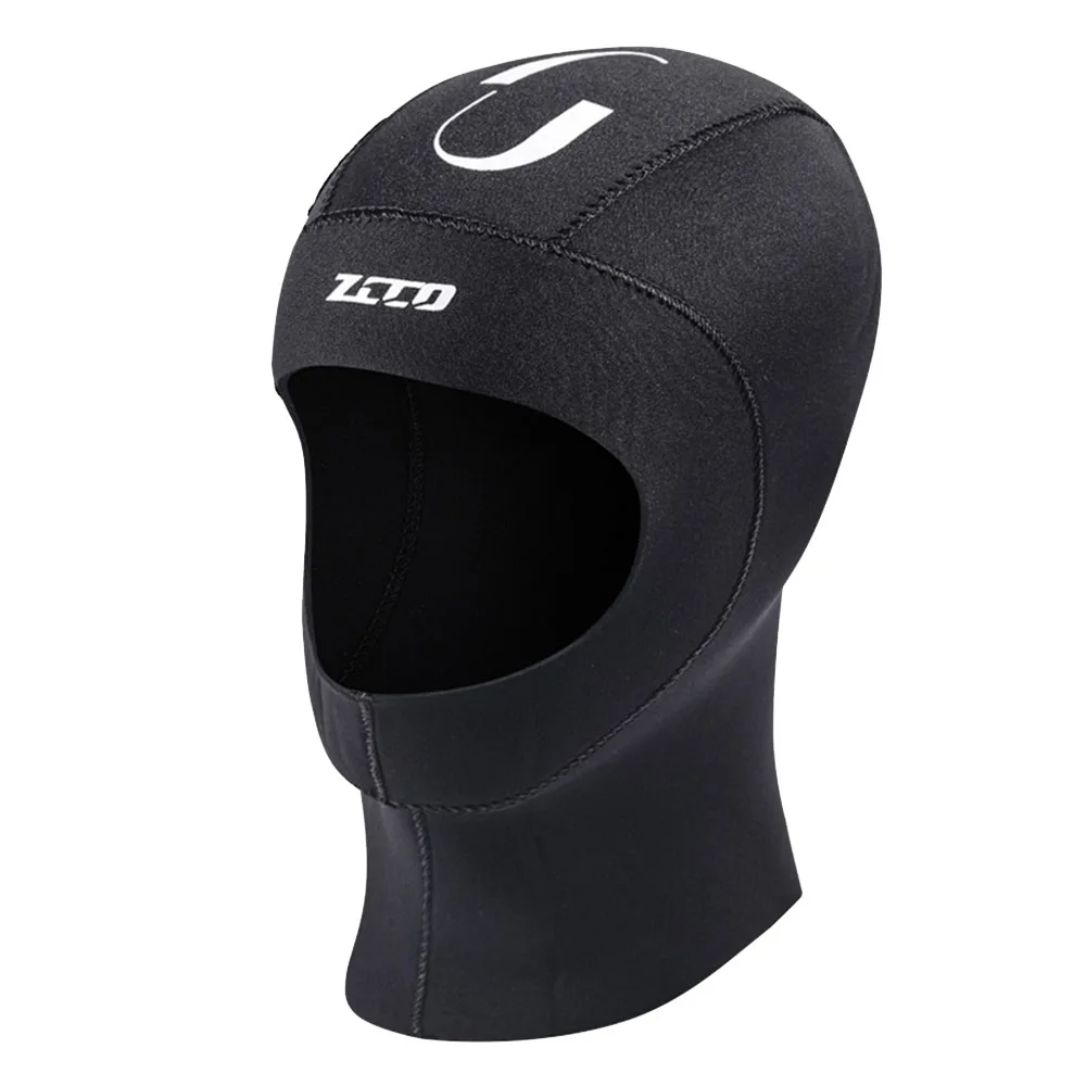 3MM Scuba Diving Cap Hood Neoprene Protect Hair Swimming Hat With Shoulder Snorkeling Equipment Hat Hood Swim Warm Wetsuit 5