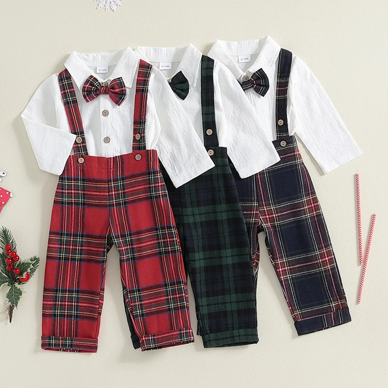 Baby Boy Christmas Gentleman Set 5