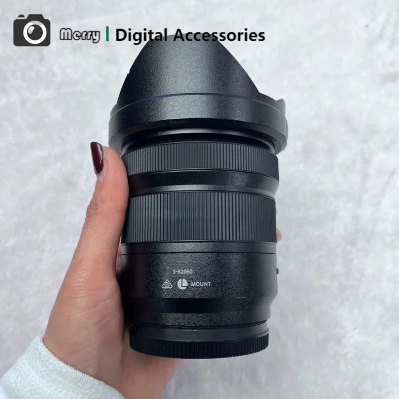 파나소닉 S 20-60mm F3.5-5.6 렌즈 L-마운트 풀프레임 S-R2060 울트라 와이드 줌 350g (95% 새 상품, ) 루믹스 S5 S9 용