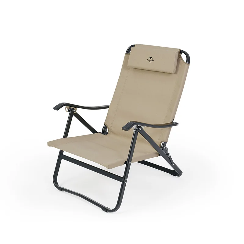 

Naturehike TY05 outdoor Aluminum alloy foldable adjustable director camping chair with backrest armrest beach chair