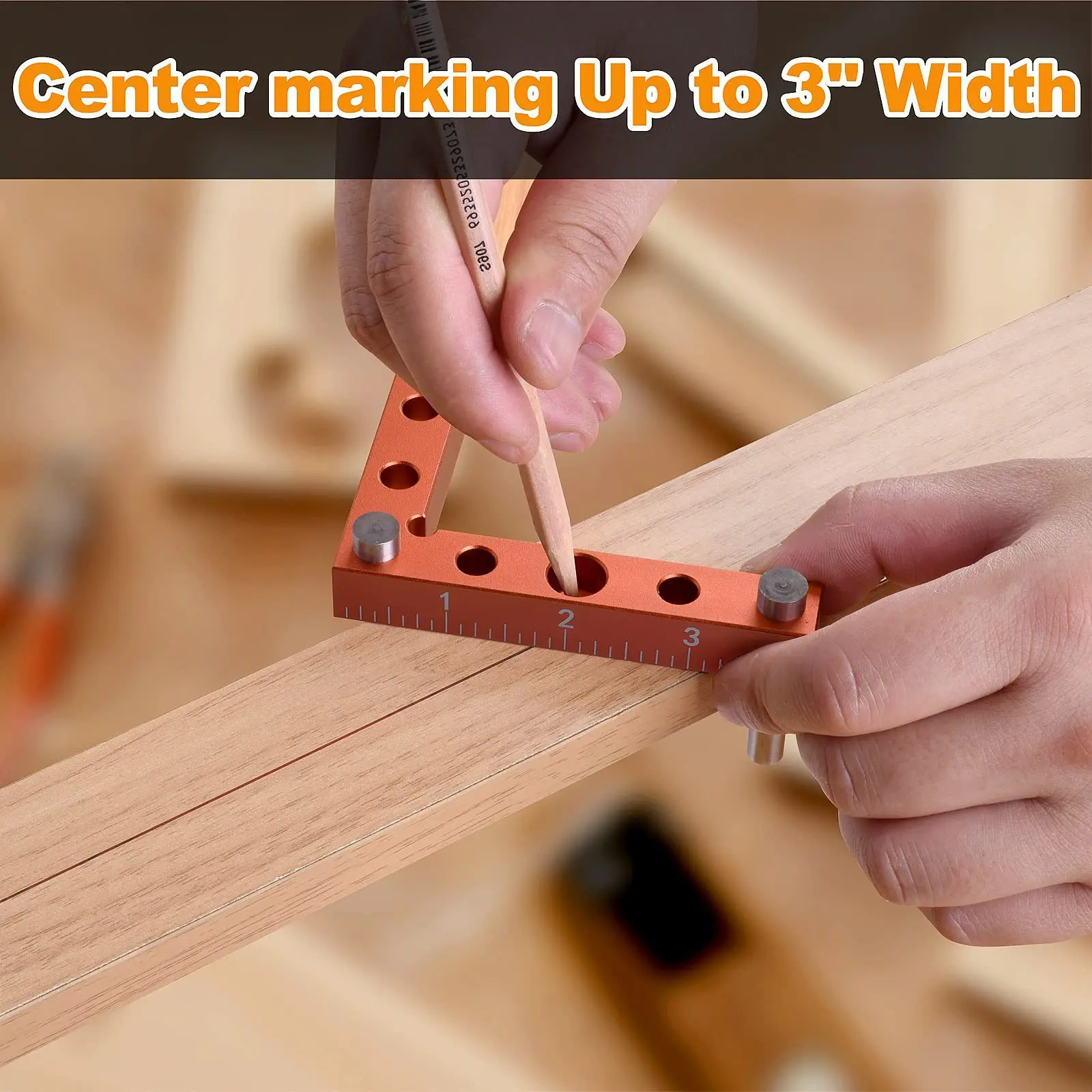 Mini 90 Degree L-shaped Square Locator Angle Auxiliary Locator Woodworking Scriber Marking Ruler Set-Square Measuring Tool