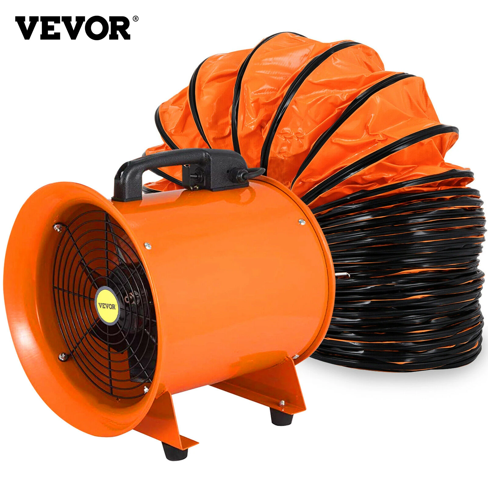 Ventilateur de refroidissement industriel à grande vitesse 12' 220V/110V de  couleur orange Ventilateur de soufflerie axiale portable - Chine  Ventilateur d'extraction, ventilateur d'extraction
