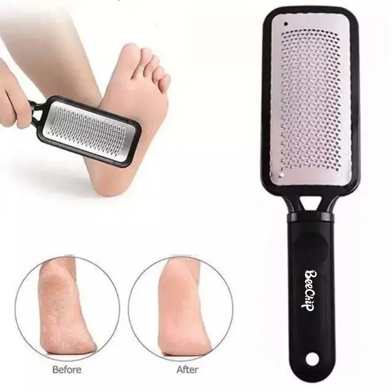 Dropship Double Sides Foot File Foot Rasp Pedicure Tools Feet Dead Skin  Callus Remover Wooden Handle Foot Scrubber Sandpaper Foot Care to Sell  Online at a Lower Price