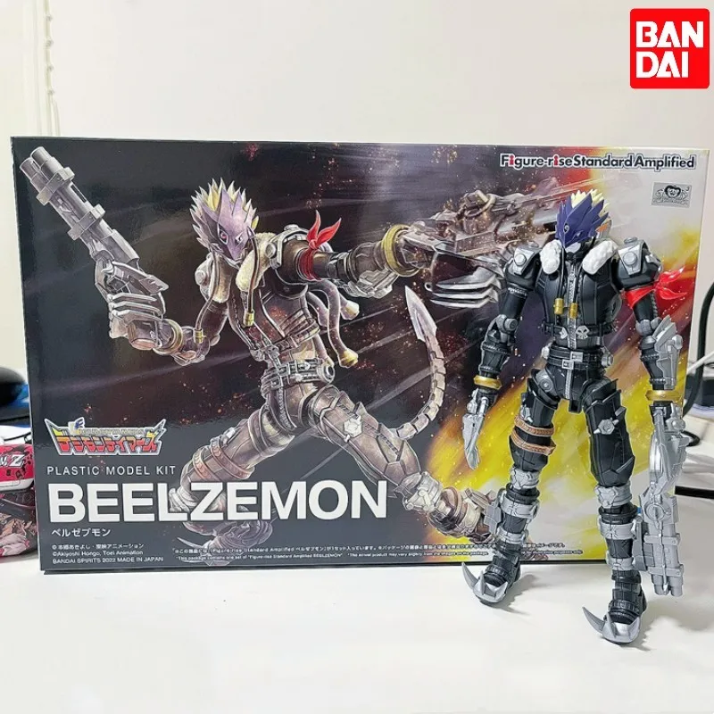 

Bandai 62080 Figure-rise Digimon Adventure Beelzemon Assembly Plastic Model Kit Action Toy Figures Christmas Toys Friend Gifts