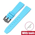 Light blue black