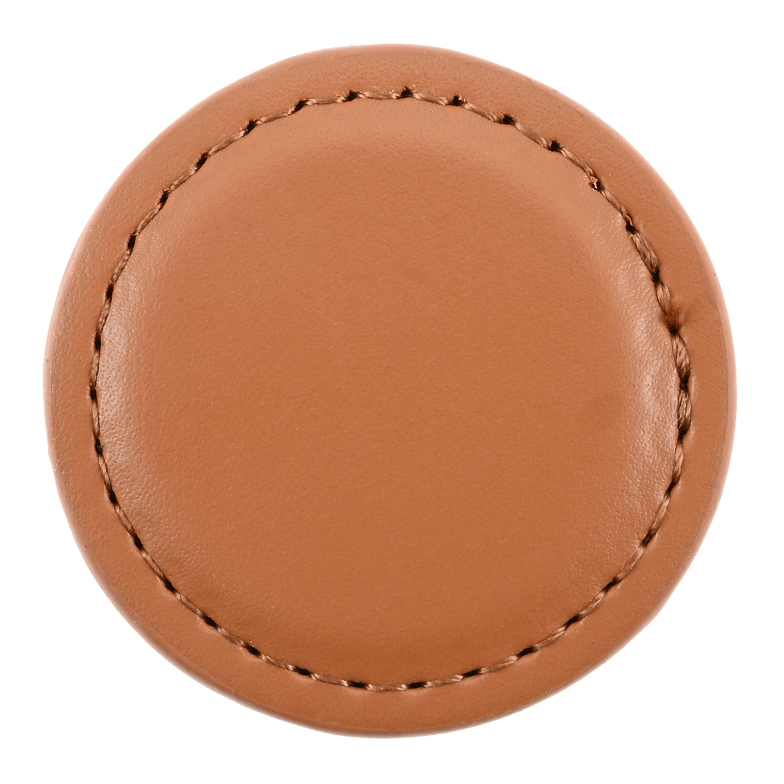 Golf Ball Marker Flat Magnetic Position Marker For Golf Ball Artificial Leather For Course Competition Golfers Gifts 4x4cm