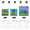 DIY Bluetooth APP Control Pixel LED Screen 16x16 32x32 64x64 Graffiti Patterns Text Programmable USB LED Pixel Display Home Deco 2