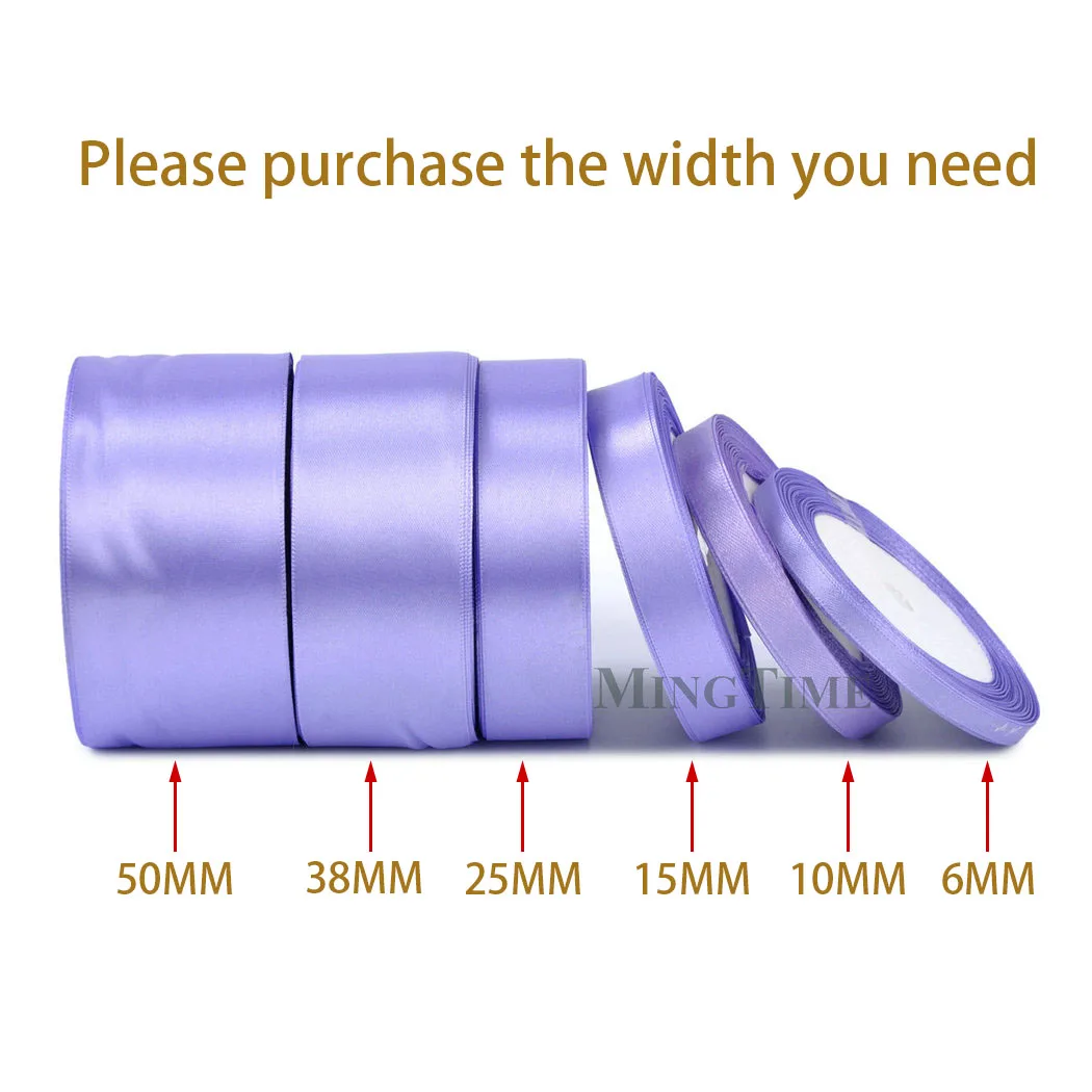 thumbnail image 1 of Cinta de raso de 22 metros (6 mm, 10 mm, 15 mm, 25 mm, 38 mm y 50 mm), ideal para fajas, regalos, lazos, manualidades, decoración de bodas y fiestas., 1 of 5