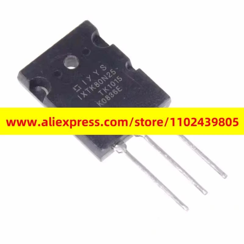 새롭고 오리지널인 IXTK80N25 트라이오드 TO-264 80N25 250V 80A MOS 필드 이펙트 튜브 TK80N25