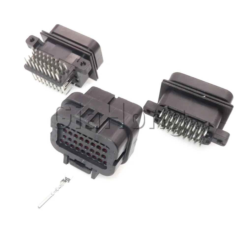 1세트 34웨이 AC 어셈블리 자동차 부품 4-1437290-0 6437288-2 자동차 PCB 커넥터 2-6447232-3 자동차용 남성 여성 배선 하네스 소켓