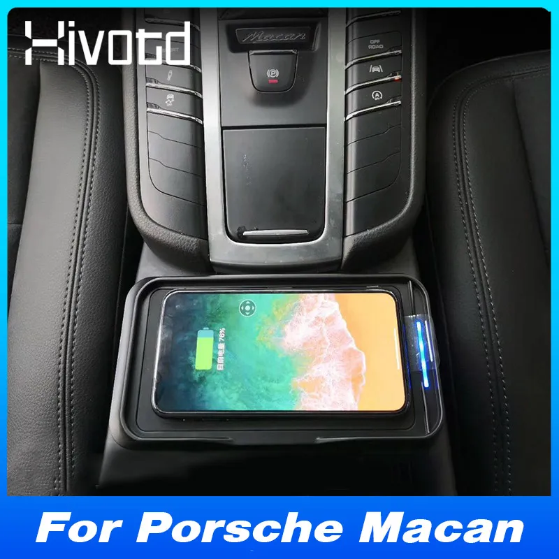 Cigarette Lighter 2021 Macan Wireless Charging Car Wireless