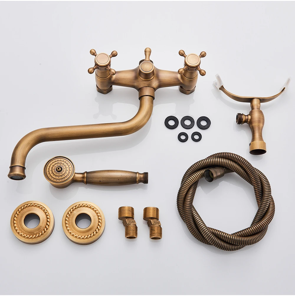 Torneira de Parede Para Banheira Antique Oldkuty