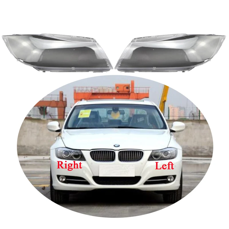 

Car Headlight Lens Cover Xenon Headlamp Lens Shell For BMW 3-series E90 E91 2004-2012 Auto Shell Headlamp Lampshade Transparent