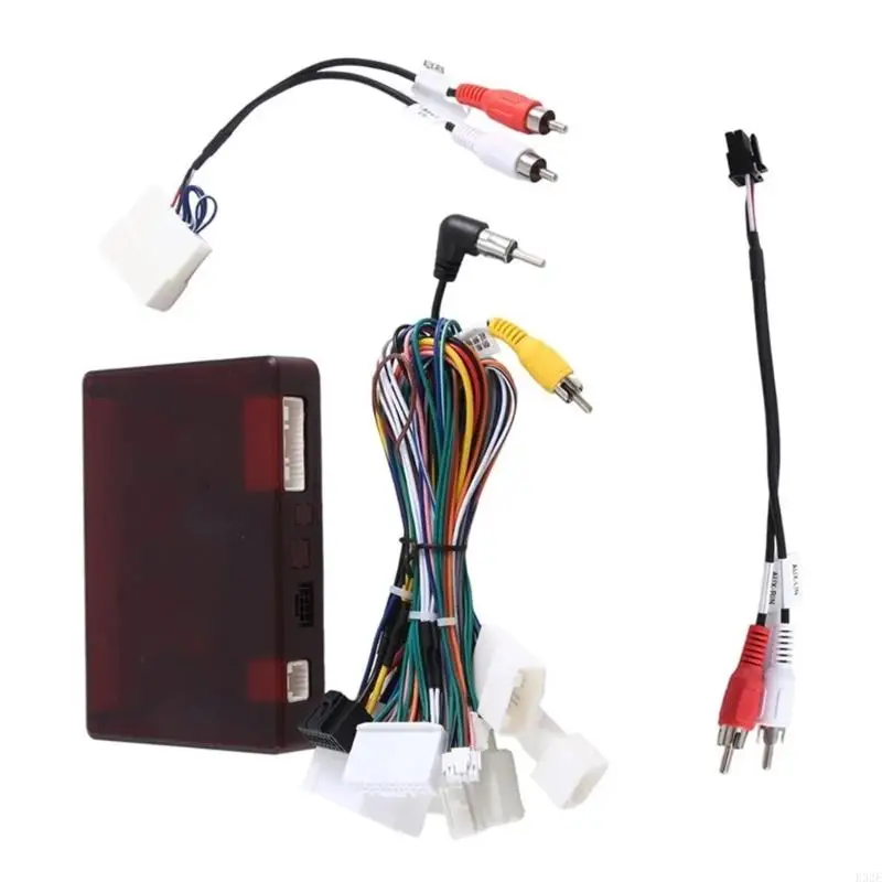 New Car Head Unit Wiring Harness Adapter With Canbus Decoders Enhances Sound Quality