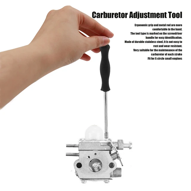 Carburetor Adjustment Tool Screwdriver A Circle Design Carburator Adjusting Small Engine Carb Tune Up Tool 3