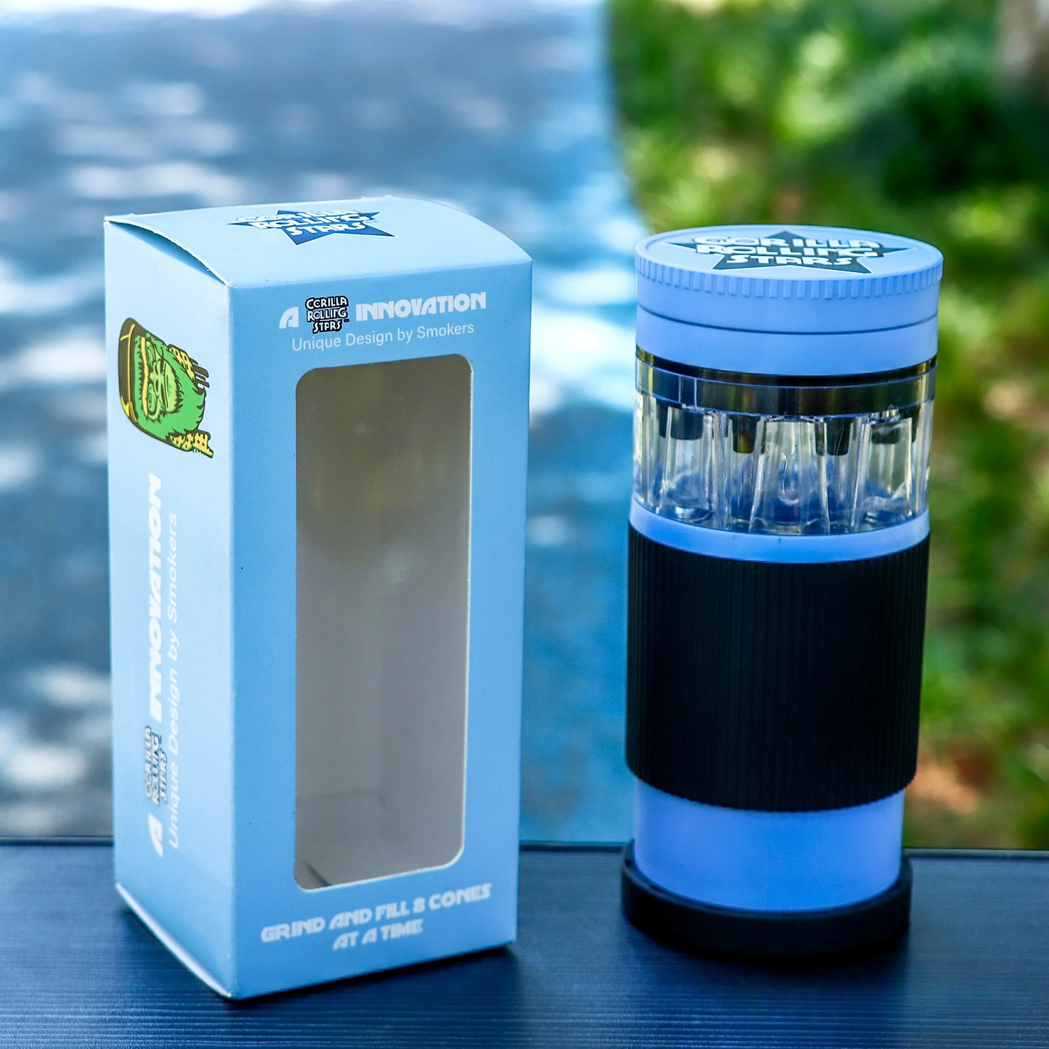 מכונת מילוי טחינת דשא וטבק משולבת 3 ב-1 לדור הבא עם גלגל קונוס לעישון תבלינים יבשים ואביזרים