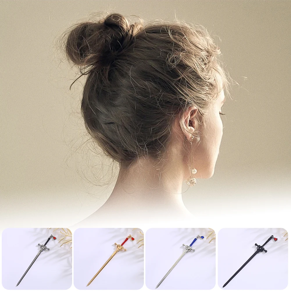 Schwert-Haarnadel-Kopfschmuck für Frauen und Mädchen im chinesischen Vintage-Stil, Haarstäbe zum Selbermachen, Haargummihalter, Haarschmuck_voghion.com