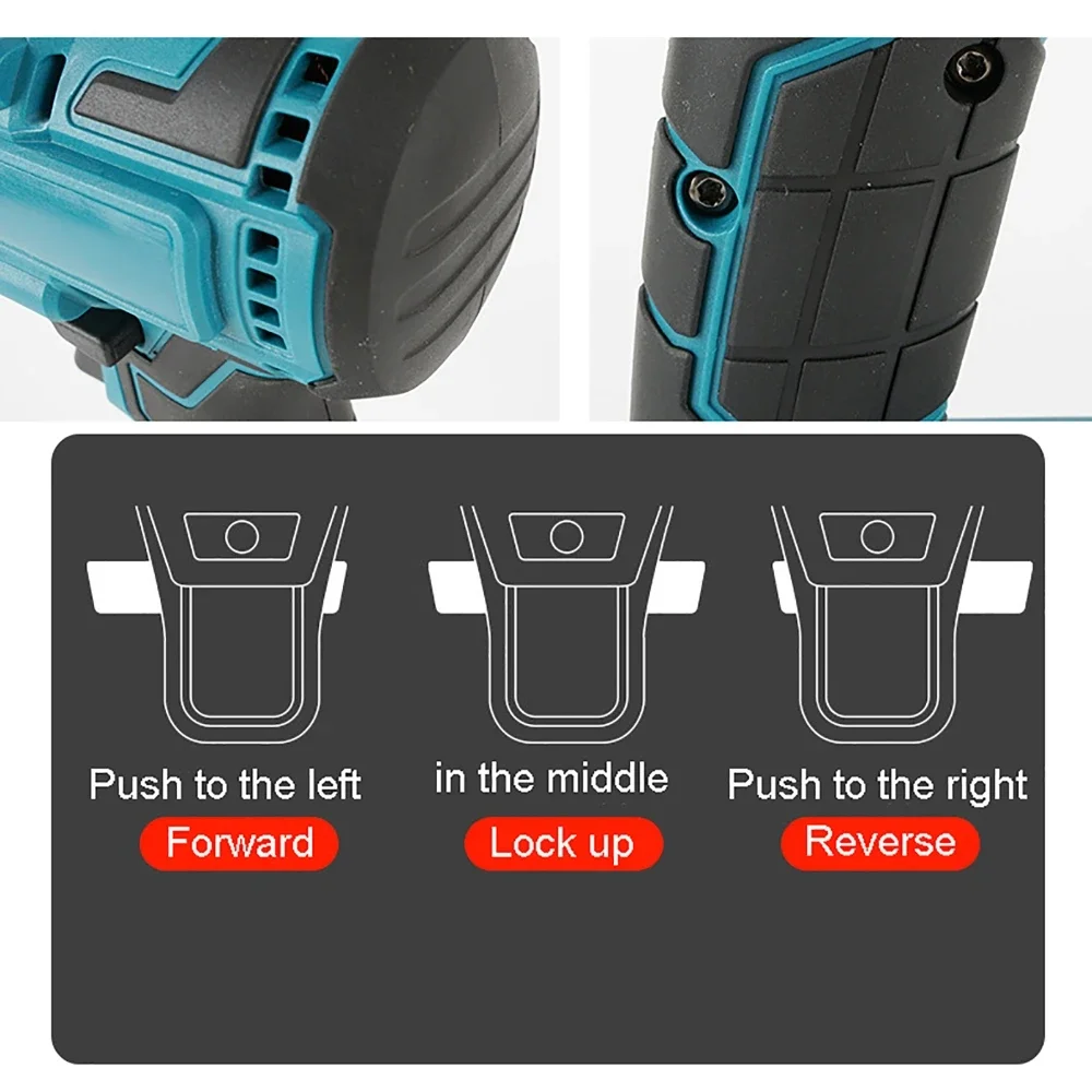 Brushless Electric Riveter Gun for Makita 18V Battery Power Tools 2.4-4.8mm Drill Insert Screwdriver Automatic Nail Removal