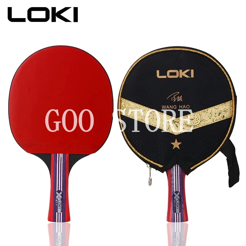LOKI-X1-Table-Tennis-Racket-with-LOKI-RXTON-Rubber-Sponge-Racket-Bag ...