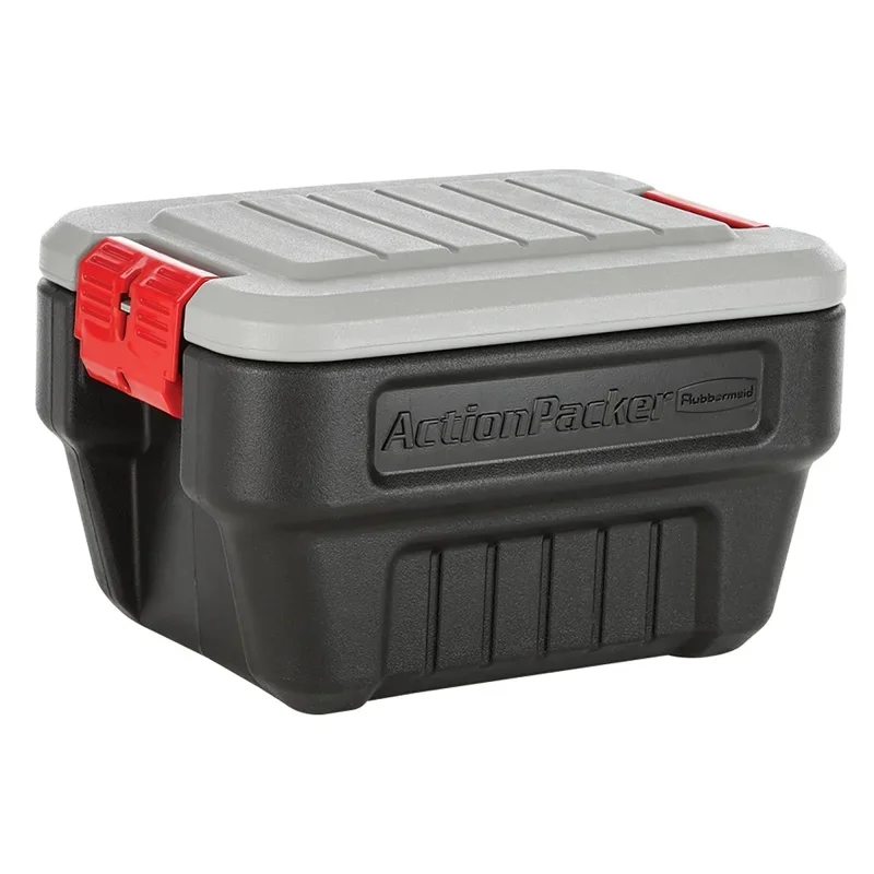 

Противоударный квадратный экшн-упаковщик Rubbermaid, 8 галлонов, с крышкой, 1 Каждый