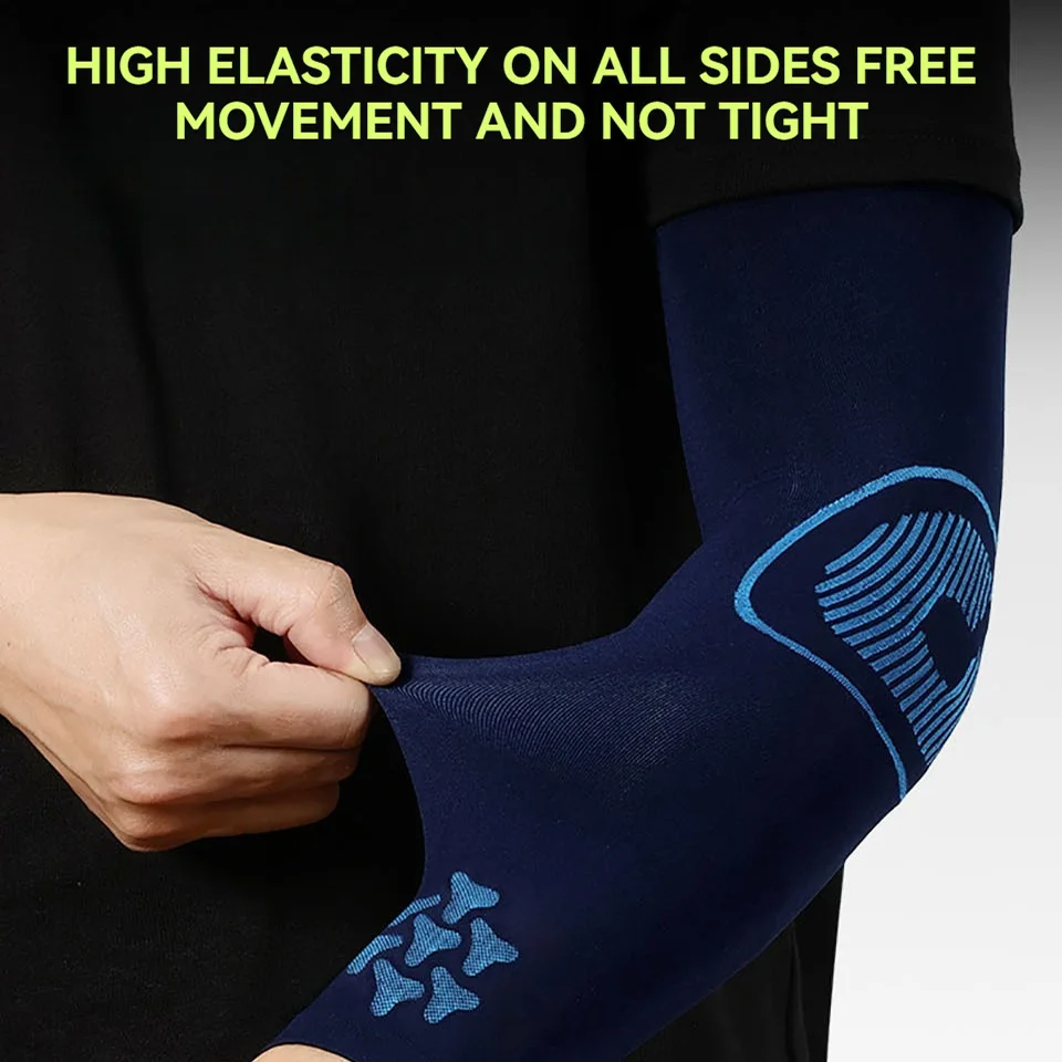 GTUBIKE Sun Protection Sleeves Summer Spring Outdoor Sports Hiking Cycling Fishing Breathable High Elastic Elbow For Men Women