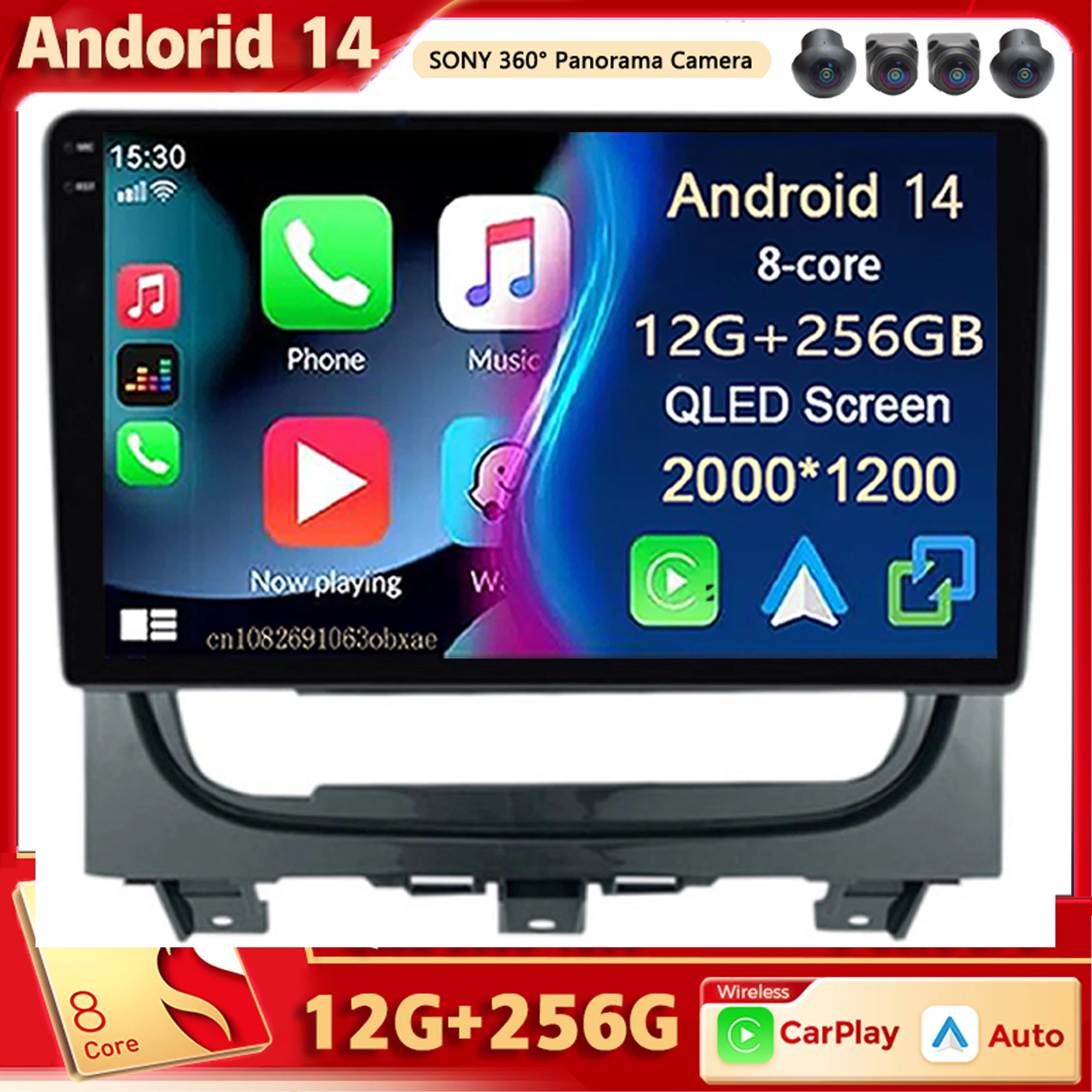 

Android 14 Car Radio Multimedia Player For Fiat Strada Idea 2012 2013 2014-2016 Auto Carplay Car Stereo wifi+4G Ai voice 2 Din