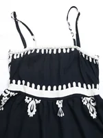 Women Dresses Print Dress A Line Camisole Square Collar Sleeveless Mini Length Empire Waist Loose Fit Casual 2026 Spring Summer