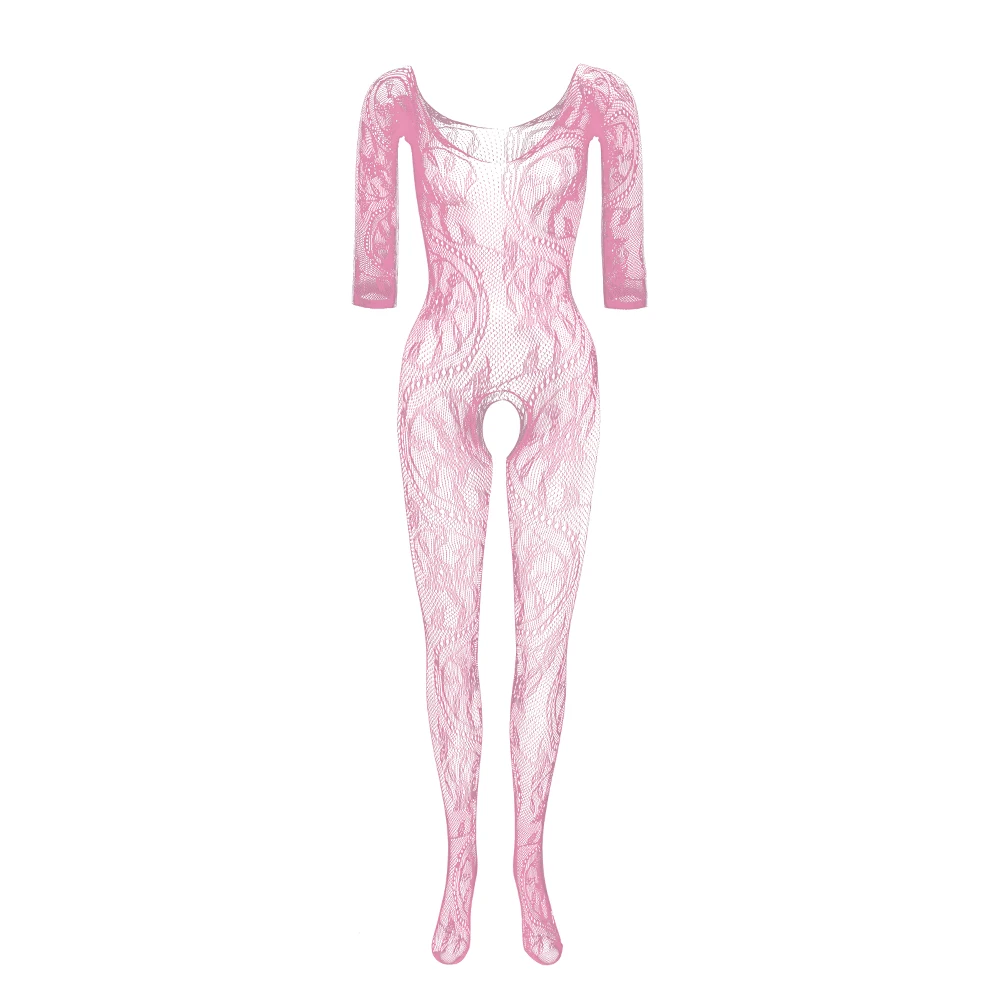 Men Underwear Vine Design Jumpsuit Fetish Lingerie Sissy Bodysuit Sexy Nightwear Male Fishnet Underwear men underwear,sexy lingerie