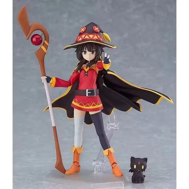 Max Fábrica Anime Action Figure Coleção, KonoSuba Figma No.531 Yunyun,  Modelo de Filme, Presente, Frete Grátis, 6 Polegadas - AliExpress