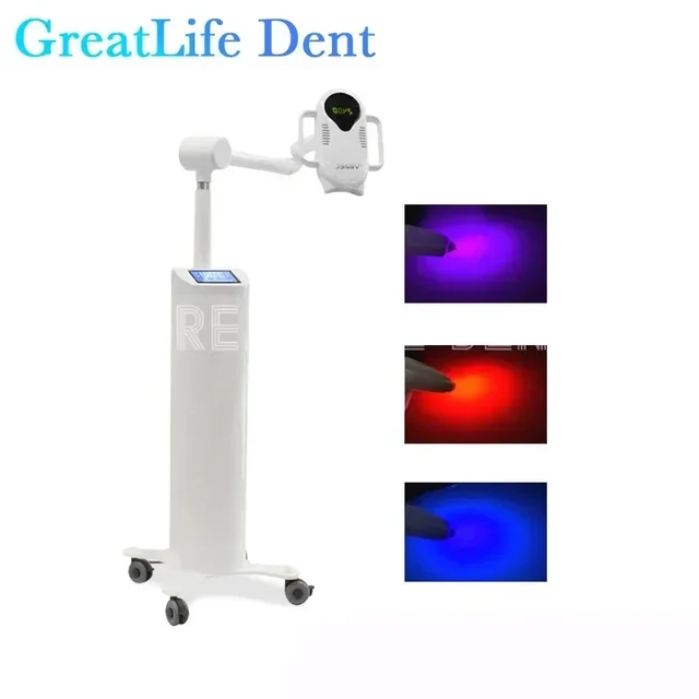 GreatLife For Professional Teeth Led Light Dental Tooth Whitening Accelerator With Display Touch Screen Tooth Whitening Machine