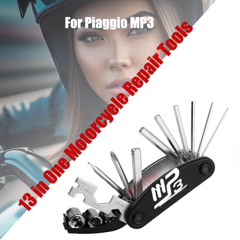 

Для Piaggio MP3 2023 Новый Набор отверток для ремонта мотоцикла CNC
