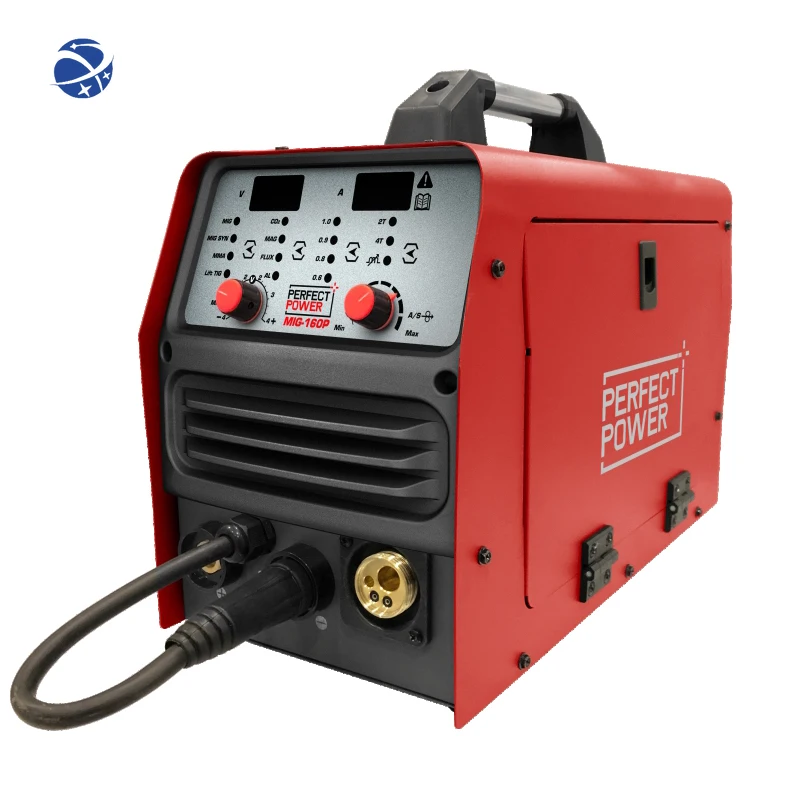 

Welders MIG-160P Gas Gasless MIG MAG IGBT Inverter Welding Machine Semi-automatic Welding Machine 4 in 1 60 Soldadora Inverter