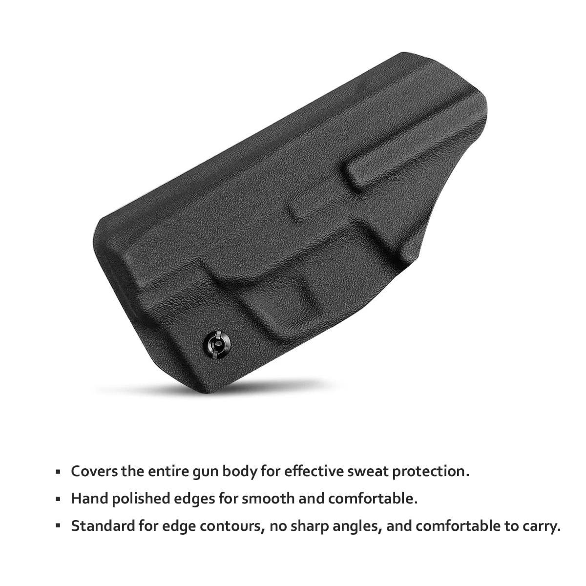 Ruger Max-9 Holster IWB Kydex for Ruger Max-9 Barrel 3.20'' Pocket Pouch - Inside Waistband Concealed Carry - Black 3