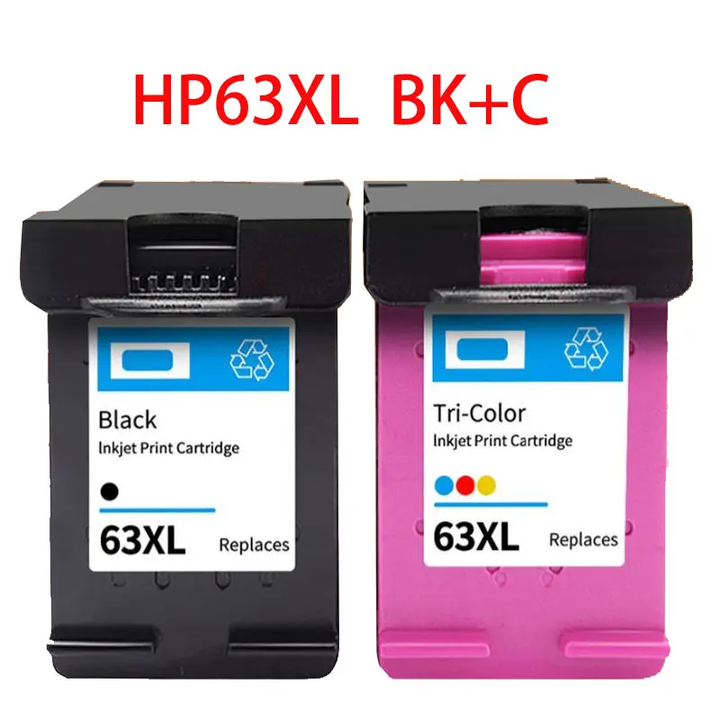 Cartuccia Di Inchiostro Compatibile Per Hp63 63Xl 63Xxl Envy 4510 4511 4512 4513 4516 4517 4520 4521 4522 4523 4524 4525 4526 Stampante