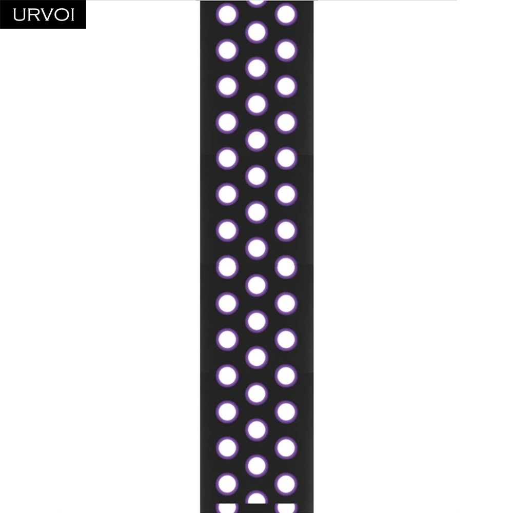 URVOI Sport Band - Double Color Silicone with Breathable Holes