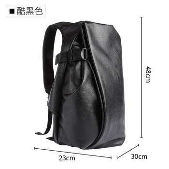 MOYYI Leather Anti Theft Travel Backpack 1