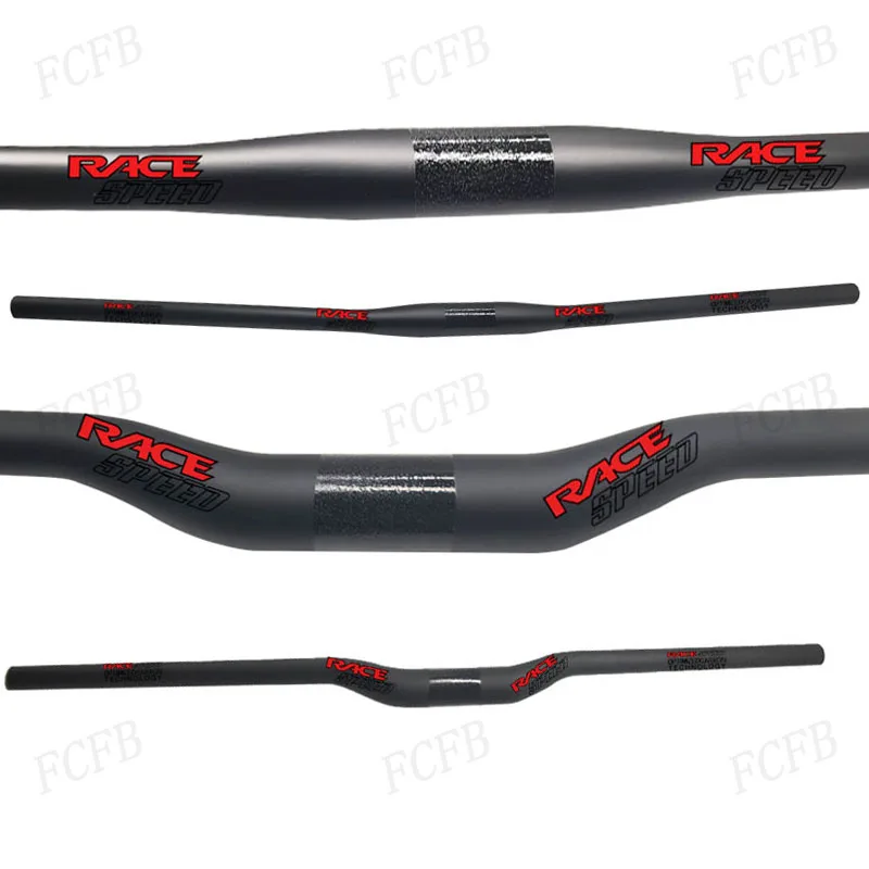 Mountain Bike Bicycle Handle Bar 31.8mm 600-780MM speed carbon handlebar flat rise MTB bar Bicycle handlebar