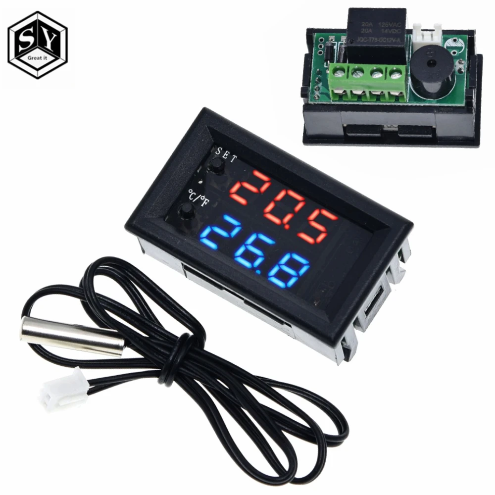 DC 12V 50-110°C W1209WK Digital thermostat Temperature Control Smart Sensor DC 12V 50-110°C W1209WK Digital thermostat Temperature Control Smart Sensor