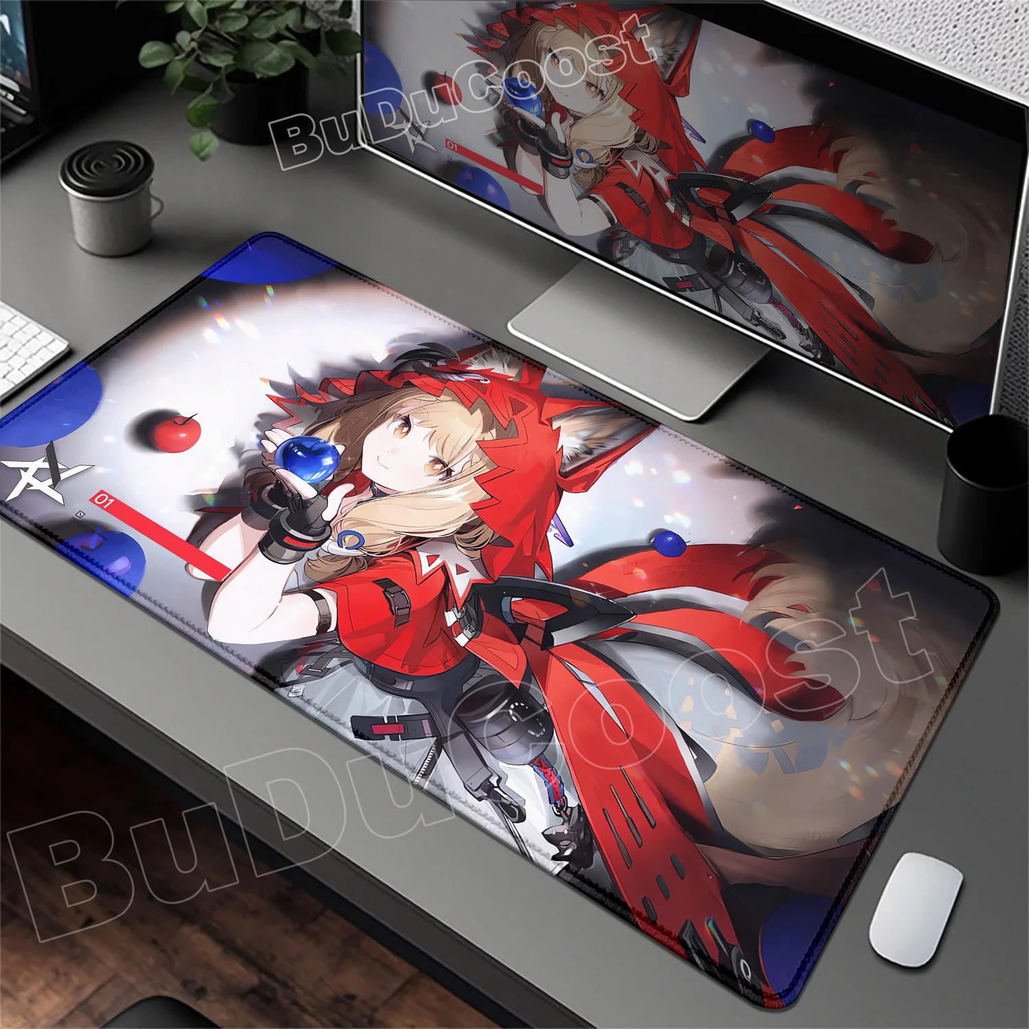 Arknights Endfield マウスパッドアニメガールロッシマウスパッド大型