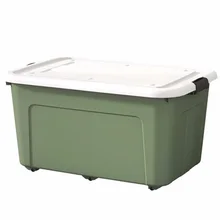  Household Thickened Extra-large Capacity Storage Box Plastic Clothes Sorting Artifact Toy Box Storage Student Turnover 