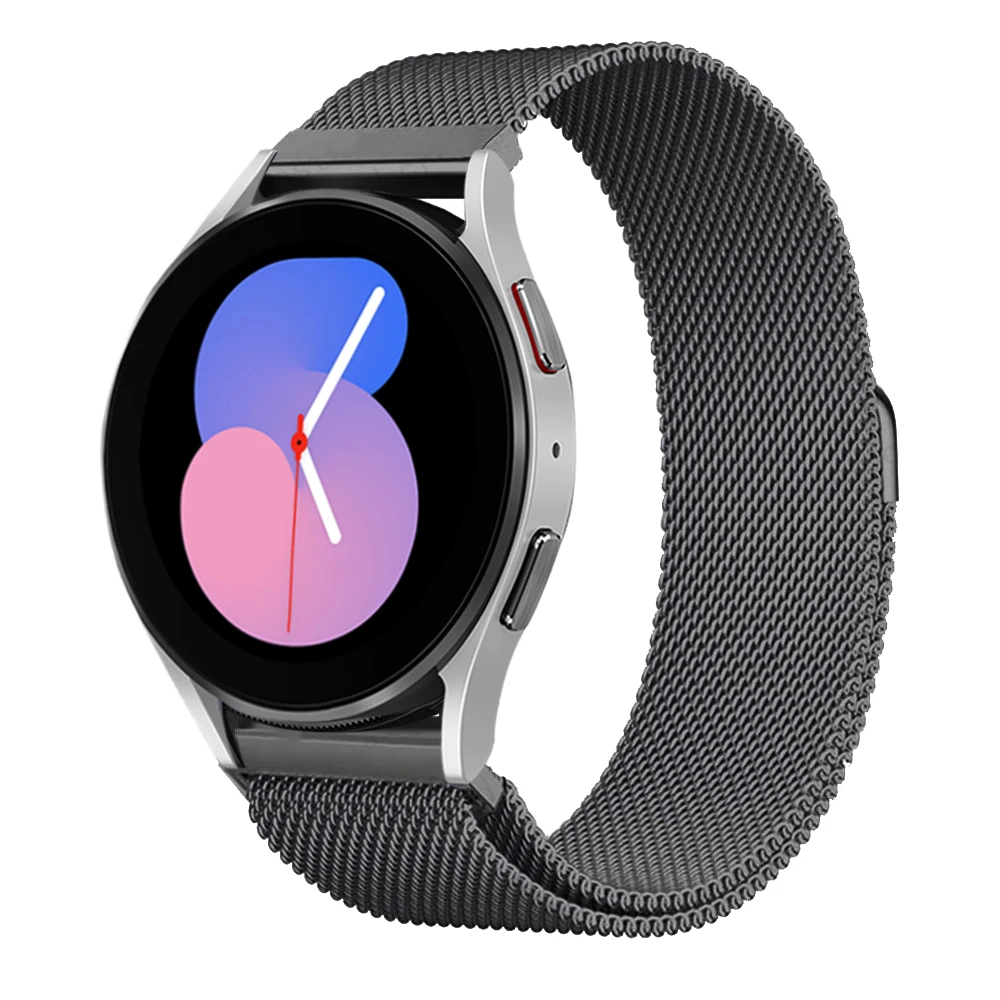 Premium Metal Milanese Magnetic Loop Strap - Elegant Replacement Bracelet