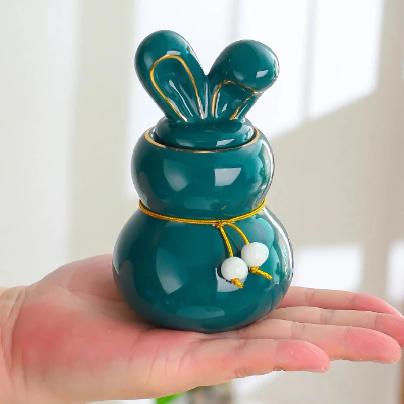 Mini Pet Urn for Ashes Ceramic Coffin Funeral Box for Animal Memorial Items Coffins Passed Dogs Baby Urn Commemorative Pets