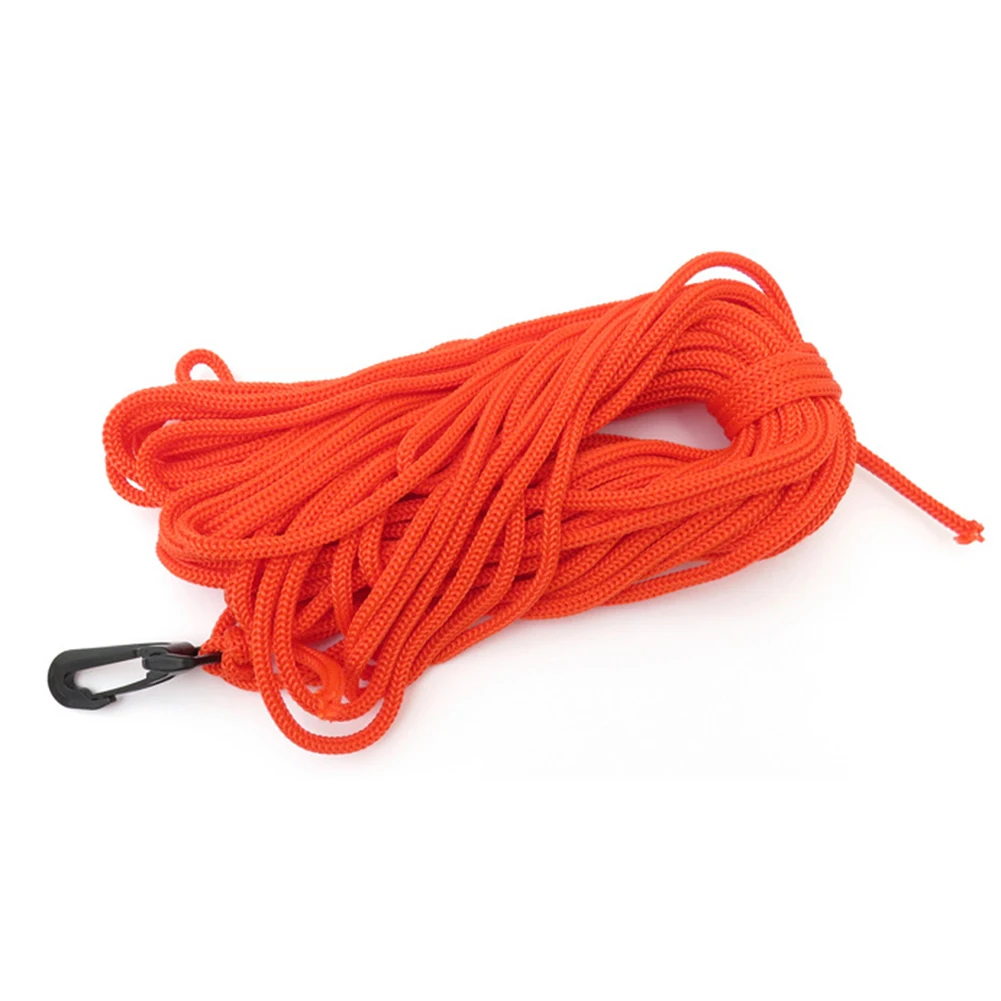 

Fishing Hunting Traction Rope 21m Rope 5mm Thick Buoy Spear Fishing For Diving Fishing With Swing Hook 2023 New