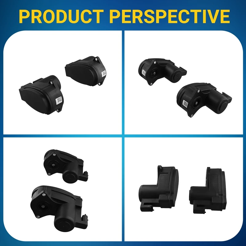 1Pair 14 Teeth Hand Brake Caliper Motor 104462300 104462400 For Tesla Model 3 17-22 Model Y Distribution Pump Actuator